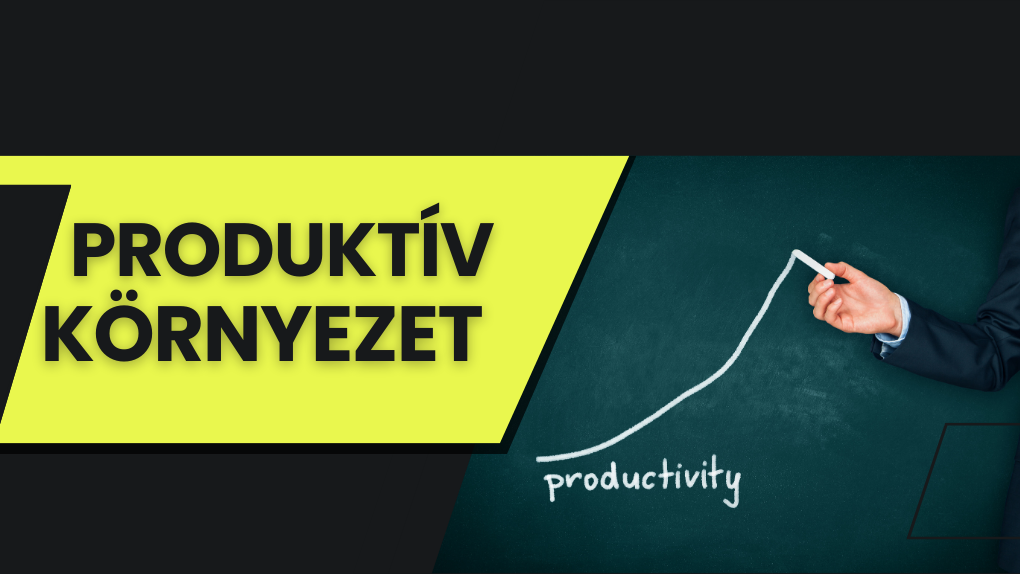 Grafikon rajzolása üzleti környezetben a munkakörnyezet és teljesítmény összefüggésének ábrázolására.